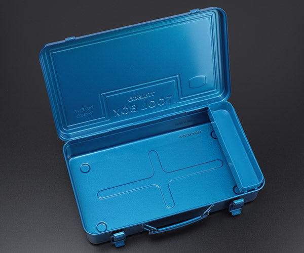 TRUSCO トラスコ トランク工具箱 368x222x95 ブルー T-360