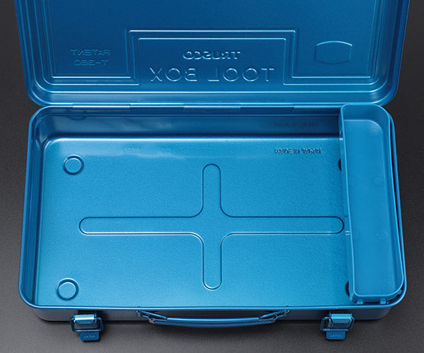TRUSCO トラスコ トランク工具箱 368x222x95 ブルー T-360