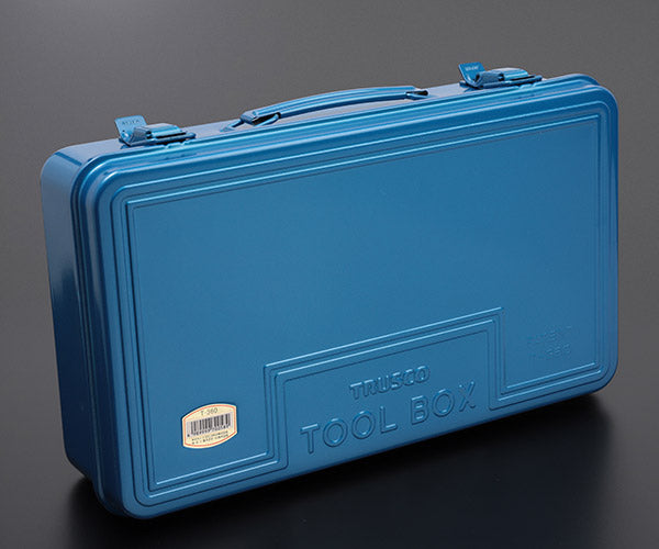TRUSCO トラスコ トランク工具箱 368x222x95 ブルー T-360