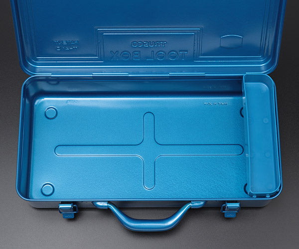 TRUSCO トラスコ トランク工具箱 418x222x110 ブルー T-410