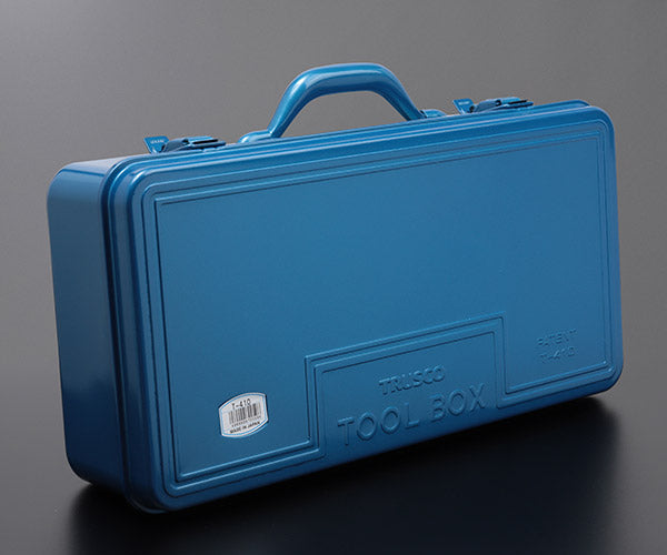 TRUSCO トラスコ トランク工具箱 418x222x110 ブルー T-410