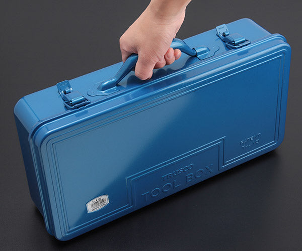 TRUSCO トラスコ トランク工具箱 418x222x110 ブルー T-410
