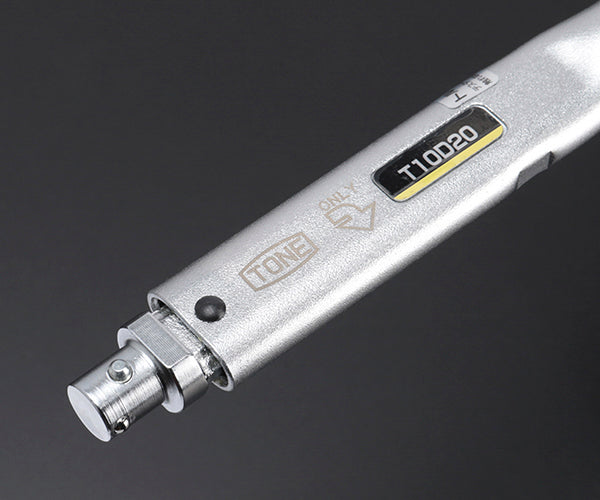 TONE プレセット形トルクレンチ(ダイレクトセット・差替式) トルク調整範囲4~20N・m (T10D20)(4953488386806) トネ