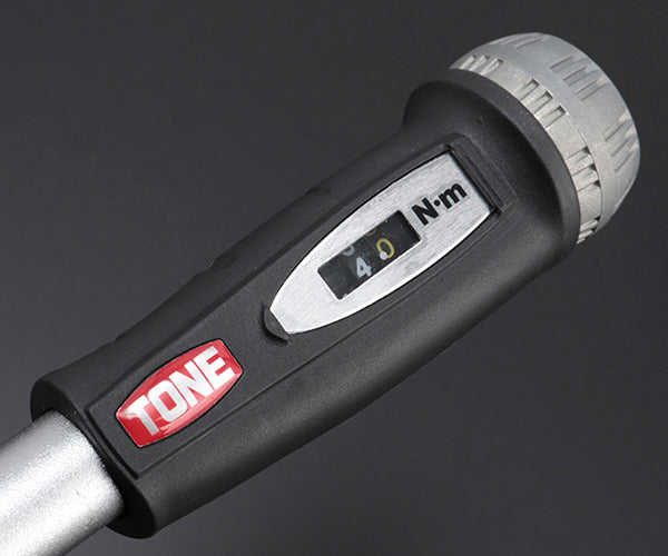 TONE プレセット形トルクレンチ(ダイレクトセット・差替式) トルク調整範囲4~20N・m (T10D20)(4953488386806) トネ