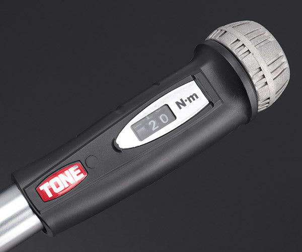 TONE プレセット形トルクレンチ(ダイレクトセット・差替式) トルク調整範囲20~100N・m (T15D100)(4953488386820) トネ
