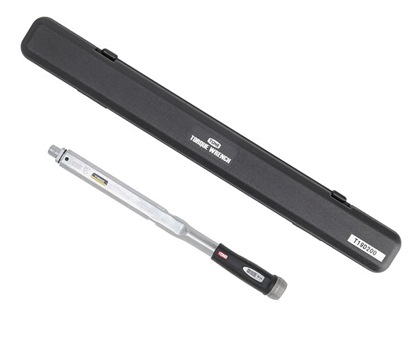 TONE プレセット形トルクレンチ(ダイレクトセット・差替式) トルク調整範囲40~200N・m (T19D200)(4953488386844) トネ