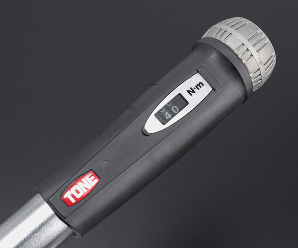 TONE プレセット形トルクレンチ(ダイレクトセット・差替式) トルク調整範囲40~200N・m (T19D200)(4953488386844) トネ
