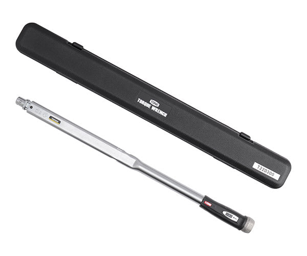 TONE プレセット形トルクレンチ(ダイレクトセット・差替式) トルク調整範囲40~300N・m (T22D300)(4953488386851) トネ