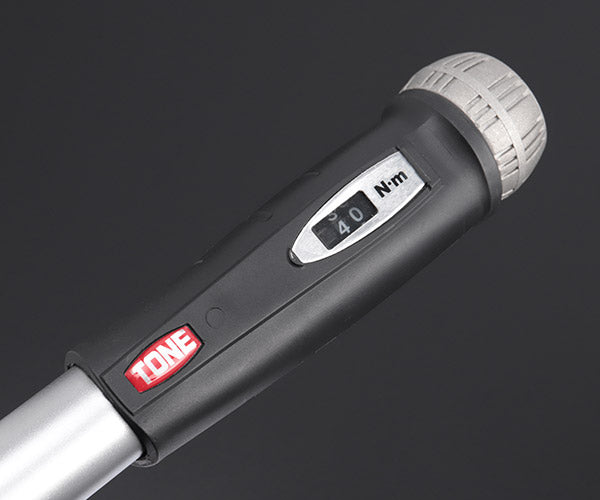 TONE プレセット形トルクレンチ(ダイレクトセット・差替式) トルク調整範囲40~300N・m (T22D300)(4953488386851) トネ