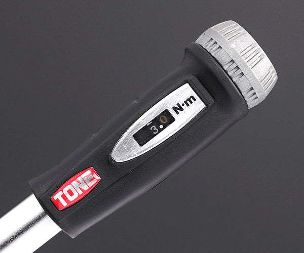 TONE プレセット形トルクレンチ(ダイレクトセットタイプ)差込6.35mm L253mm (T2MN13-QL)(4953488418293) トネ