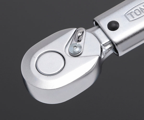 TONE プレセット形トルクレンチ(ダイレクトセットタイプ) トルク調整範囲3~15N・m 最小目盛0.2N・m 差込角6.35mm (T2MN15-QL)(4953488421460) トネ