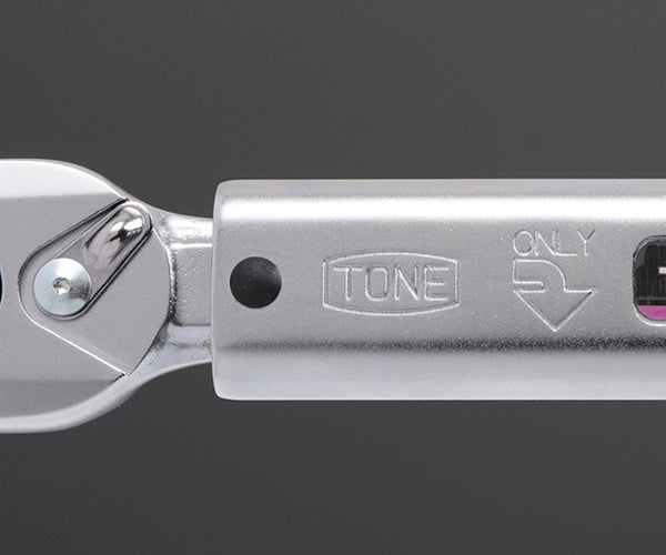 TONE プレセット形トルクレンチ(ダイレクトセットタイプ) トルク調整範囲3~15N・m 最小目盛0.2N・m 差込角6.35mm (T2MN15-QL)(4953488421460) トネ