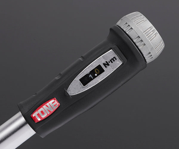 TONE プレセット形トルクレンチ(ダイレクトセットタイプ)差込6.35mm L222mm (T2MN6-QL)(4953488418286) トネ