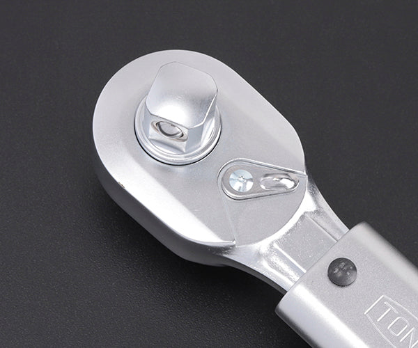 TONE プレセット形トルクレンチ ダイレクトセット・左右ネジ用 トルク調整範囲20~100N・m (T4MN100R)(4953488306699) トネ