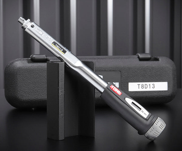 TONE プレセット形トルクレンチ(ダイレクトセット・差替式) トルク調整範囲3~13N・m (T8D13)(4953488386790) トネ