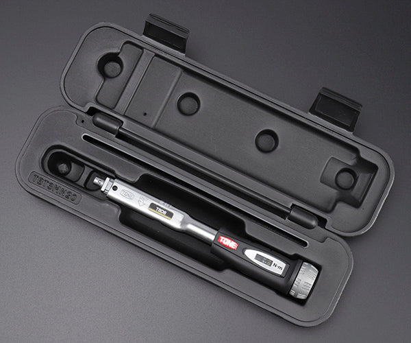 TONE プレセット形トルクレンチ(ダイレクトセット・差替式) トルク調整範囲1~6N・m (T8D6)(4953488386783) トネ