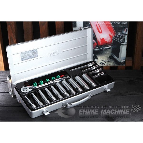 KTCソケットレンチセット　TB410X 12.7sq.ソケットレンチセット[13点] | KTCツールオフィシャル