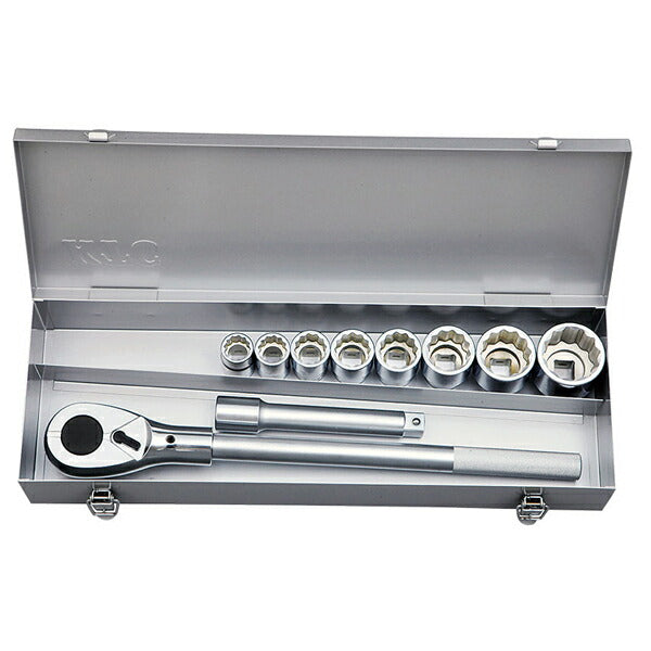 【新品未使用】KTC 19.0sq.ソケットレンチセット TB610B KTC 19.0sq. ソケットレンチセット 10点 TB610B