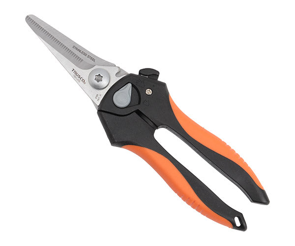 TRUSCO 万能ハサミ (ストレートタイプ) TBH-205 トラスコ ステンレスハサミ