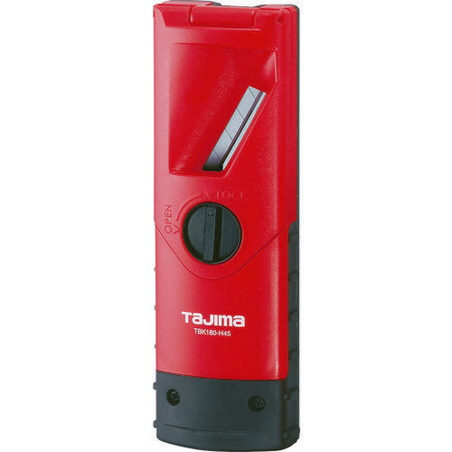 タジマ ボードカンナ 面取り・平削り用 全長180mm 平45 赤色 TBK180H45