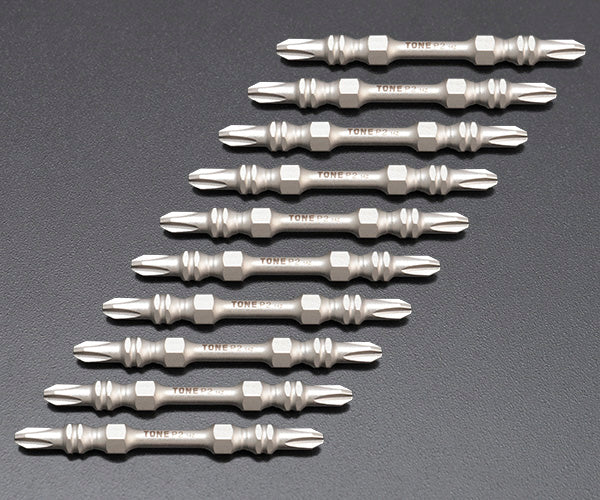 TONE トーションビット スリムタイプ PH2 65mm 10本入り (TBT2065S)(4953488300321) トネ