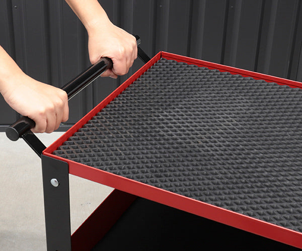 TONE 整備用工具セット ツールキャビン レッド 幅714×奥行441×高さ860mm (TC6101R)(4953488301656) トネ