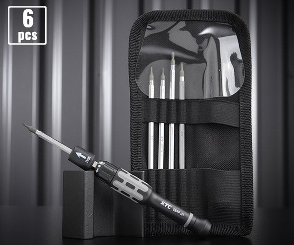 KTC TDBRP6 精密ラチェットドライバーセット ビット5本(先端10種)京都機械工具