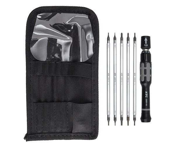 KTC TDBRP6 精密ラチェットドライバーセット ビット5本(先端10種)京都機械工具