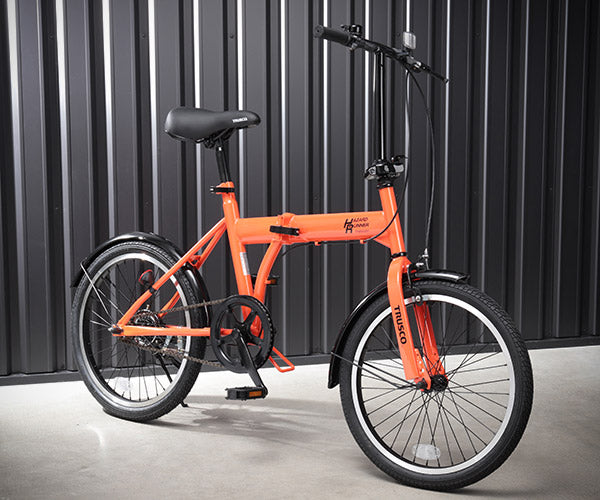 TRUSCO 災害時用ノーパンク自転車 空気入れ不要 ハザードランナー 20インチ 災害備蓄 防災用備品 THR5520 トラスコ