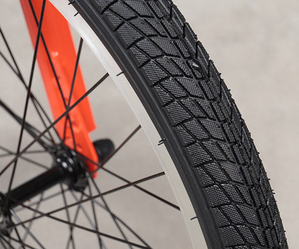 TRUSCO 災害時用ノーパンク自転車 空気入れ不要 ハザードランナー 20インチ 災害備蓄 防災用備品 THR5520 トラスコ