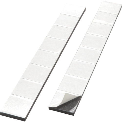 TRUSCO 強力マグネット粘着付テープ(スリット加工入リ) 2個入リ TKMN200C2525 トラスコ