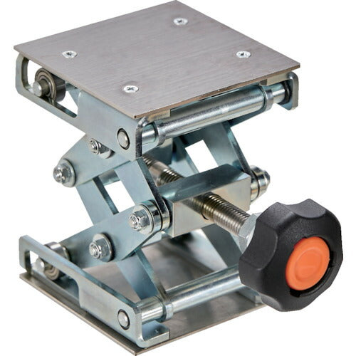 TRUSCO ラボジャッキ ノブタイプ 120×120×55~140 TLJ25-1212