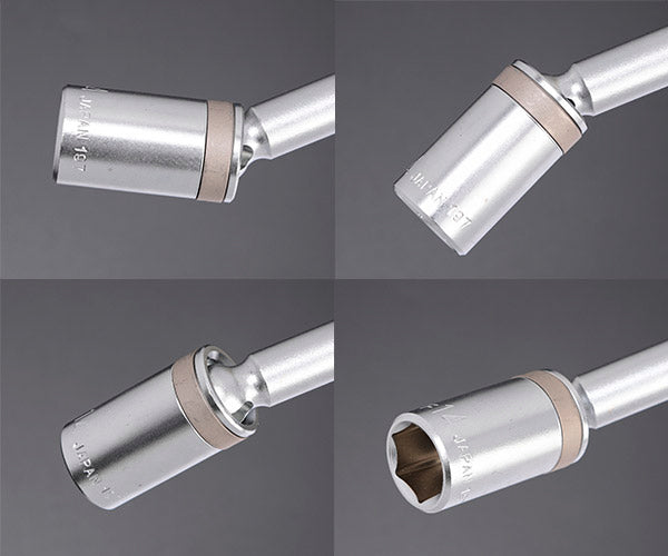 TONE T形フレックスレンチ(ボール式) 14mm (TF-14)(4953488009439) トネ