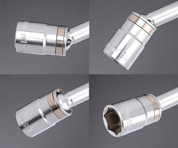 TONE T形フレックスレンチ(ボール式) 19mm (TF-19)(4953488009453) トネ