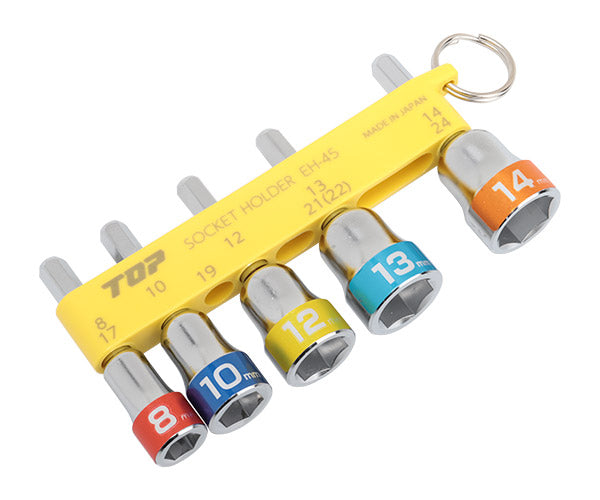 TOP 電動ドリル用ショートソケットセット EHS-814HS トップ