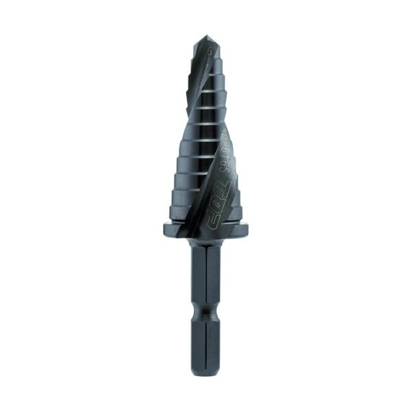 トップ工業の電動ドリル用六角シャンクスパイラルステップドリルの画像1