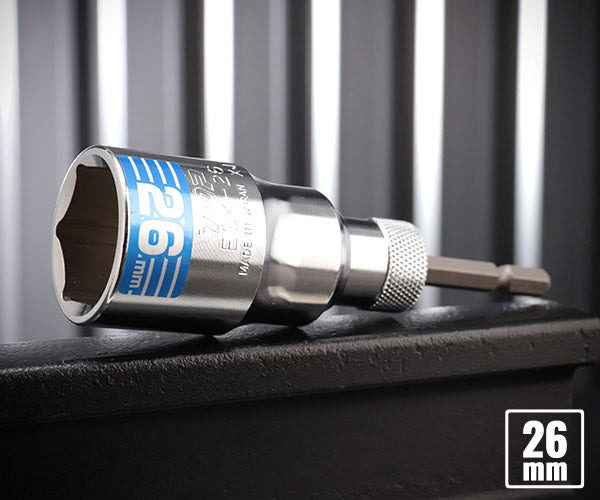 TOP 電動ドリル用 強替軸ソケット 26mm 40V対応 ESK-26TS トップ工業 工具 六角 6角 電動工具 ドリルドライバー シャンク交換 高耐久