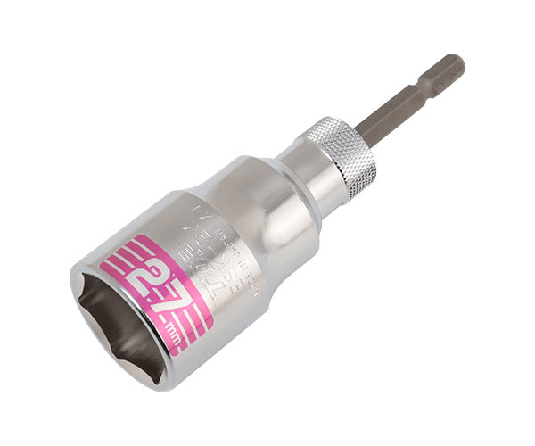 TOP 電動ドリル用 強替軸ソケット 27mm 40V対応 ESK-27TS トップ工業 工具 六角 6角 電動工具 ドリルドライバー シャンク交換 高耐久