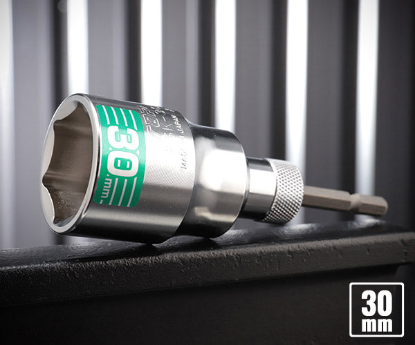 TOP 電動ドリル用 強替軸ソケット 30mm 40V対応 ESK-30TS トップ工業 工具 六角 6角 電動工具 ドリルドライバー シャンク交換 高耐久
