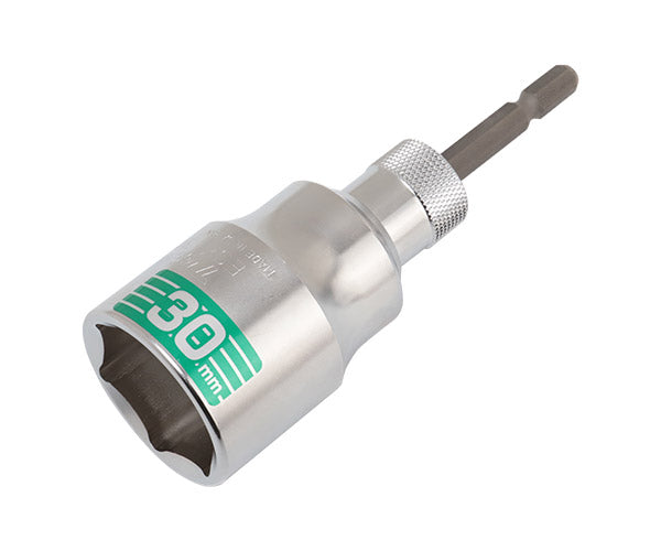 TOP 電動ドリル用 強替軸ソケット 30mm 40V対応 ESK-30TS トップ工業 工具 六角 6角 電動工具 ドリルドライバー シャンク交換 高耐久