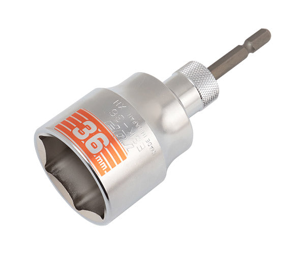 TOP 電動ドリル用 強替軸ソケット 36mm 40V対応 ESK-36TS トップ工業 工具 六角 6角 電動工具 ドリルドライバー シャンク交換 高耐久