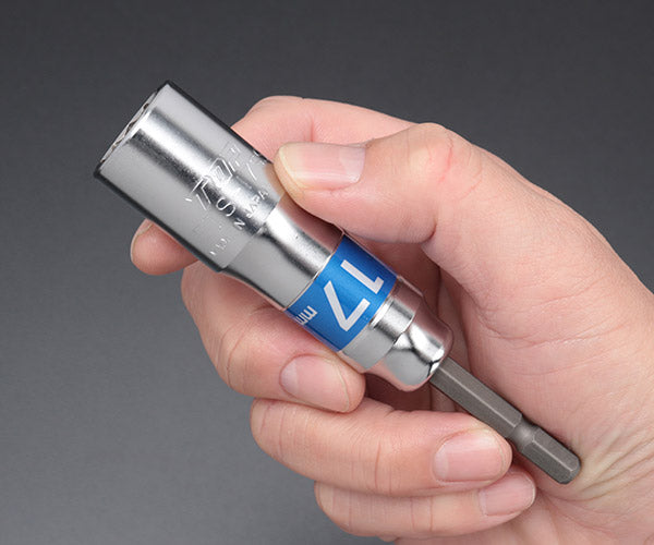 TOP 電動ドリル用強軸足場クランプソケット ETS-17SS