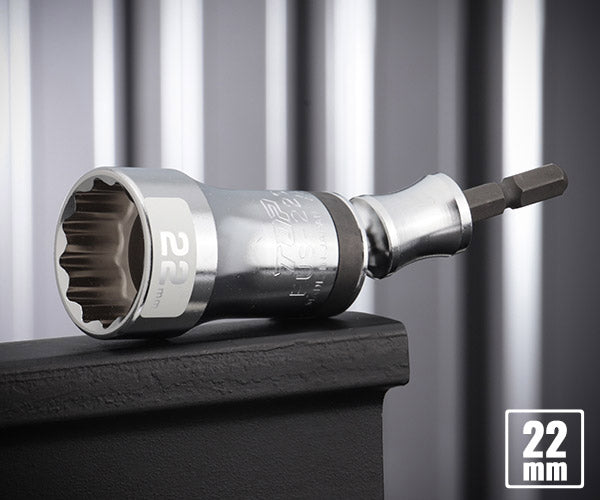 TOP ユニバーサルショートソケット 22mm EUS-22S