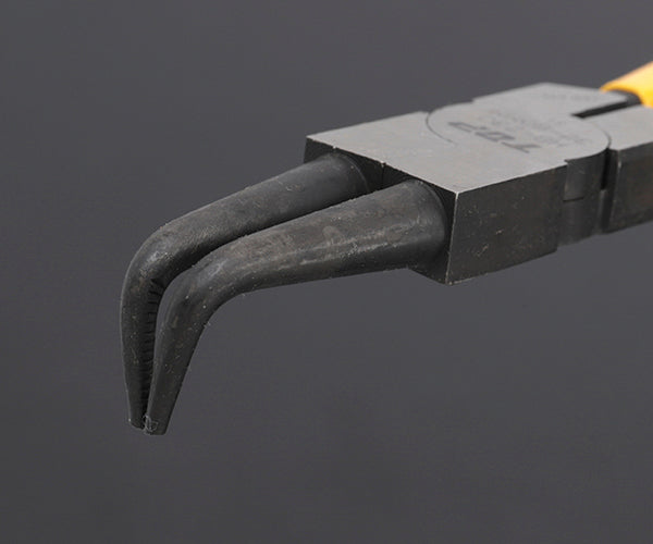 TOP スナップリングプライヤ穴用曲爪 230mm 使用範囲32〜80mm HB-230 トップ工業