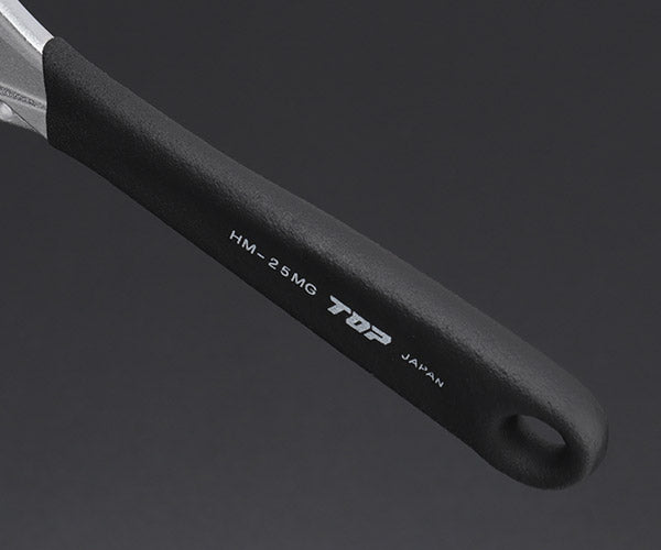 TOP ワークワイド(ガタ無しモンキレンチ)グリップ付 ブラック HM-25MGBK