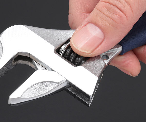 TOP モンキーレンチ ワークワイド ガタ無し モンキレンチ グリップ付 ネイビー HM-32MGNB トップ工業 工具