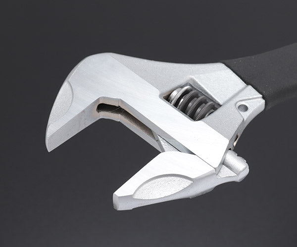 TOP モンキーレンチ ワークワイド ガタ無し モンキレンチ グリップ付 ブラック HM-38MGBK トップ工業 工具