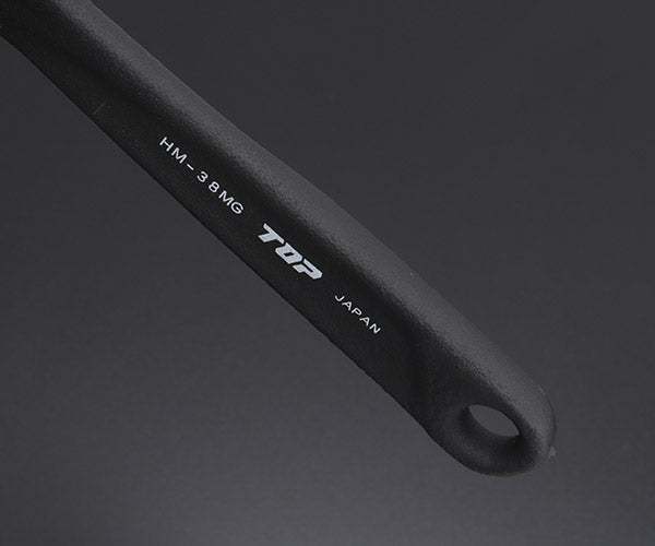 TOP モンキーレンチ ワークワイド ガタ無し モンキレンチ グリップ付 ブラック HM-38MGBK トップ工業 工具