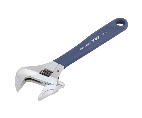 TOP ワークワイド(ガタ無しモンキレンチ)グリップ付 ネイビー HM-38MGNB