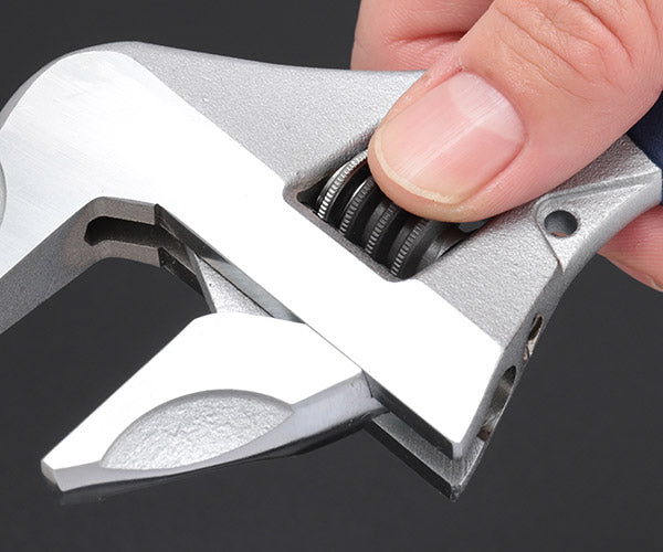 TOP ワークワイド(ガタ無しモンキレンチ)グリップ付 ネイビー HM-38MGNB